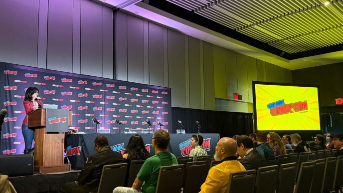 Rodar en Aragón en la Comic Con de Nueva York 2025 12 NYCC Entrada