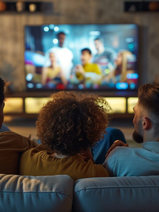 Rodar en Aragón - Personas viendo una película